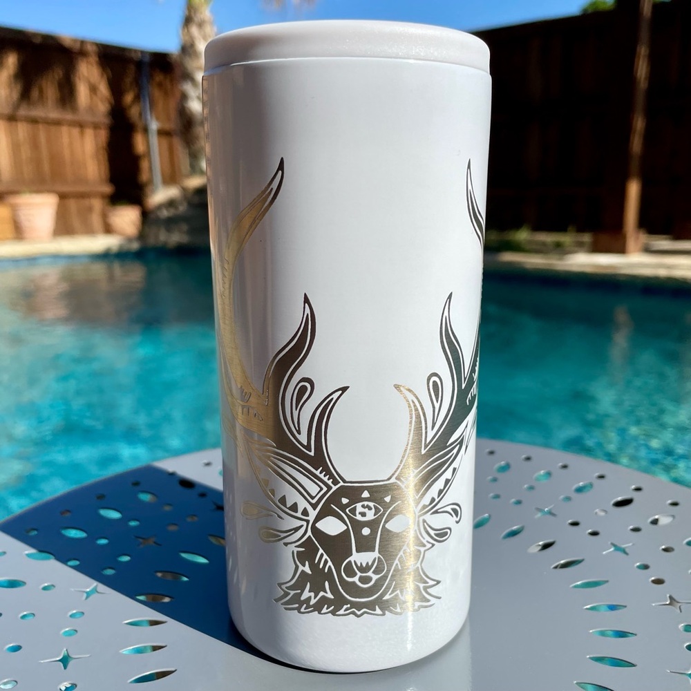 CUSTOM : Laser Engraved Skinny Cooler